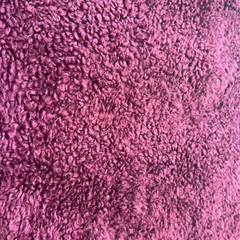 Pendleton Maroon Womens Large Sherpa Jacket In Go… - image 3